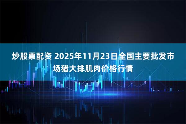 炒股票配资 2025年11月23日全国主要批发市场猪大排肌肉价格行情